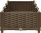 vidaXL - Plantenbak - verhoogd - 120x40x23 - cm - polypropyleen