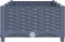 vidaXL - Plantenbak - verhoogd - 120x40x23 - cm - polypropyleen