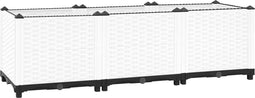 vidaXL - Plantenbak - verhoogd - 120x40x38 - cm - polypropeen