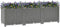 vidaXL - Plantenbak - verhoogd - 120x40x38 - cm - polypropeen