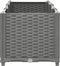 vidaXL - Plantenbak - verhoogd - 120x40x38 - cm - polypropeen