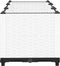 vidaXL - Plantenbak - verhoogd - 120x40x38 - cm - polypropeen