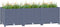 vidaXL - Plantenbak - verhoogd - 120x40x38 - cm - polypropyleen