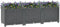 vidaXL - Plantenbak - verhoogd - 120x40x38 - cm - polypropyleen