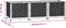 vidaXL - Plantenbak - verhoogd - 120x40x38 - cm - polypropyleen