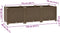 vidaXL - Plantenbak - verhoogd - 120x40x38 - cm - polypropyleen