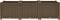 vidaXL - Plantenbak - verhoogd - 120x40x38 - cm - polypropyleen