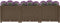 vidaXL - Plantenbak - verhoogd - 120x40x38 - cm - polypropyleen