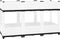 vidaXL - Plantenbak - verhoogd - 120x40x71 - cm - polypropeen