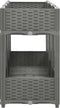 vidaXL - Plantenbak - verhoogd - 120x40x71 - cm - polypropeen