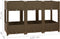 vidaXL - Plantenbak - verhoogd - 120x40x71 - cm - polypropyleen