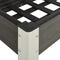 vidaXL - Plantenbak - verhoogd - 120x40x75 - cm - HKC - grijs
