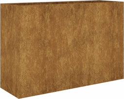 vidaXL - Plantenbak - verhoogd - 120x40x80 - cm - cortenstaal