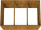vidaXL - Plantenbak - verhoogd - 120x80x80 - cm - cortenstaal