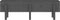vidaXL - Plantenbak - verhoogd - 121x30x38 - cm - massief - grenenhout - grijs