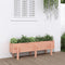 vidaXL - Plantenbak - verhoogd - 121x30x38 - cm - massief - douglashout