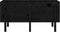 vidaXL - Plantenbak - verhoogd - 121x50x57 - cm - massief - grenenhout - zwart