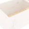 vidaXL - Plantenbak - verhoogd - 121x50x57 - cm - massief - grenenhout - wit
