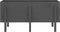 vidaXL - Plantenbak - verhoogd - 121x50x57 - cm - massief - grenenhout - grijs