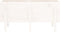 vidaXL - Plantenbak - verhoogd - 121x50x57 - cm - massief - grenenhout - wit