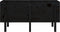 vidaXL - Plantenbak - verhoogd - 121x50x57 - cm - massief - grenenhout - zwart