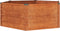 vidaXL - Plantenbak - verhoogd - 129x129x45 - cm - cortenstaal - roestig