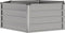 vidaXL - Plantenbak - verhoogd - 129x129x45 - cm - cortenstaal - roestig