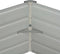 vidaXL - Plantenbak - verhoogd - 129x129x45 - cm - gegalvaniseerd - staal - antraciet