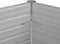 vidaXL - Plantenbak - verhoogd - 129x129x77 - cm - gegalvaniseerd - staal - bruin