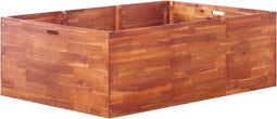 vidaXL - Plantenbak - verhoogd - 150x100x50 - cm - acaciahout