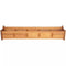 vidaXL - Plantenbak - verhoogd - 150x30x25 - cm - acaciahout