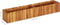 vidaXL - Plantenbak - verhoogd - 150x30x25 - cm - massief - acaciahout