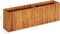 vidaXL - Plantenbak - verhoogd - 150x30x50 - cm - massief - acaciahout