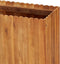 vidaXL - Plantenbak - verhoogd - 150x30x50 - cm - massief - acaciahout