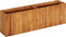 vidaXL - Plantenbak - verhoogd - 150x30x50 - cm - massief - acaciahout