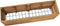 vidaXL - Plantenbak - verhoogd - 150x40x55 - cm - gerecycled - teakhout - en - staal