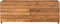 vidaXL - Plantenbak - verhoogd - 150x40x55 - cm - gerecycled - teakhout - en - staal