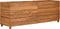 vidaXL - Plantenbak - verhoogd - 150x40x55 - cm - gerecycled - teakhout - en - staal
