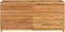vidaXL - Plantenbak - verhoogd - 150x40x72 - cm - gerecycled - teakhout - en - staal