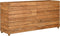 vidaXL - Plantenbak - verhoogd - 150x40x72 - cm - gerecycled - teakhout - en - staal