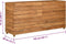 vidaXL - Plantenbak - verhoogd - 150x40x72 - cm - gerecycled - teakhout - en - staal