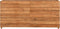 vidaXL - Plantenbak - verhoogd - 150x40x72 - cm - gerecycled - teakhout - en - staal
