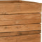 vidaXL - Plantenbak - verhoogd - 150x40x72 - cm - gerecycled - teakhout - en - staal