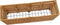 vidaXL - Plantenbak - verhoogd - 150x40x72 - cm - gerecycled - teakhout - en - staal