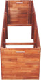 vidaXL - Plantenbak - verhoogd - 150x50x50 - cm - acaciahout