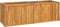 vidaXL - Plantenbak - verhoogd - 150x50x50 - cm - massief - teakhout
