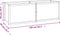 vidaXL - Plantenbak - verhoogd - 150x50x50 - cm - massief - teakhout