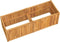 vidaXL - Plantenbak - verhoogd - 150x50x50 - cm - massief - teakhout