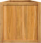 vidaXL - Plantenbak - verhoogd - 150x50x50 - cm - massief - teakhout