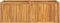 vidaXL - Plantenbak - verhoogd - 150x50x50 - cm - massief - teakhout